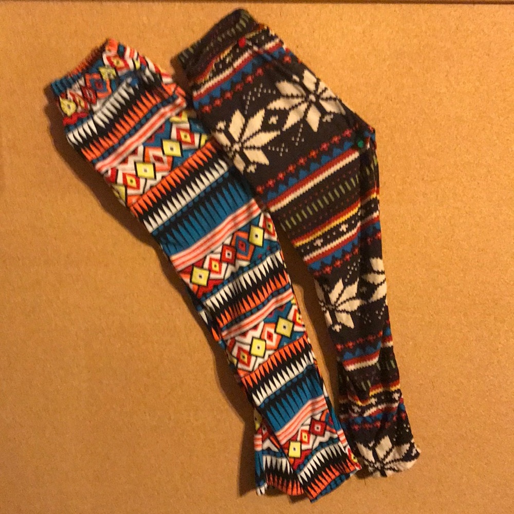 2 pair Girl’s Leggings